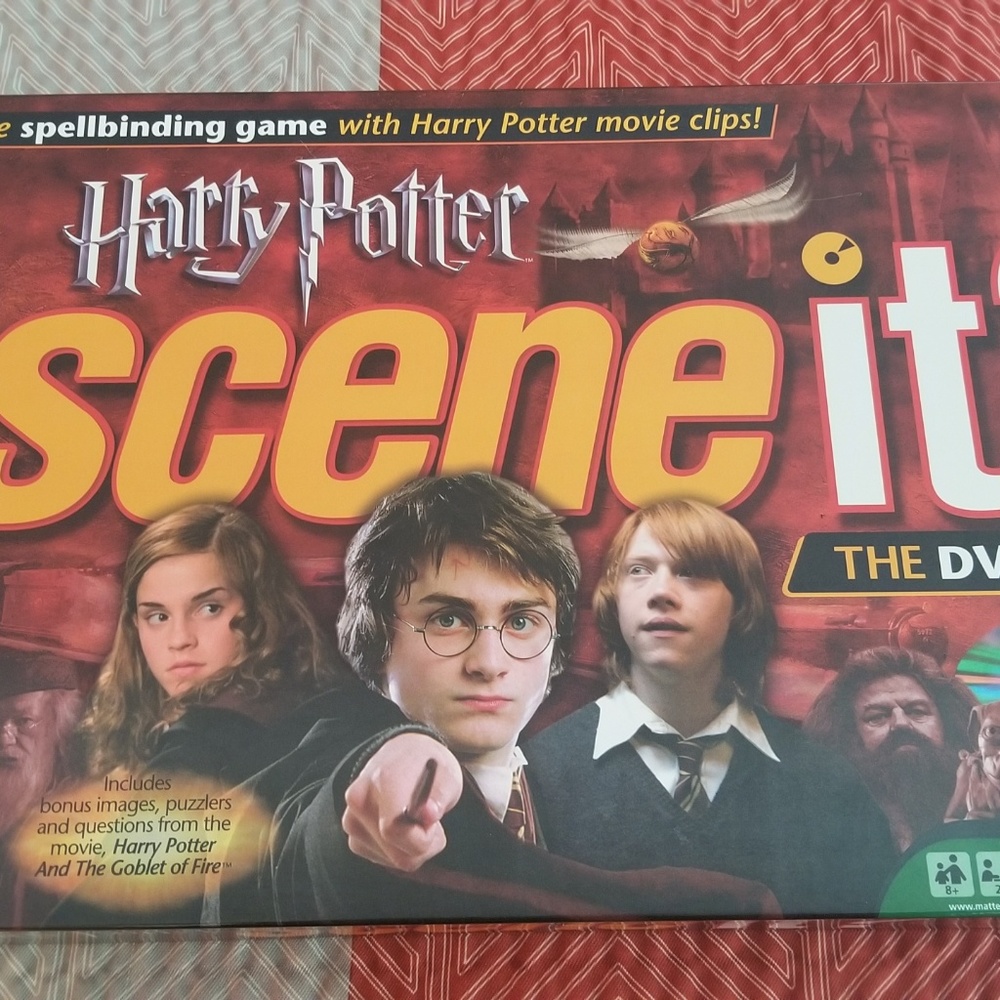 Harry Potter Scene It! Mattel DVD game 2005